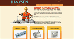 Desktop Screenshot of hanysen.com